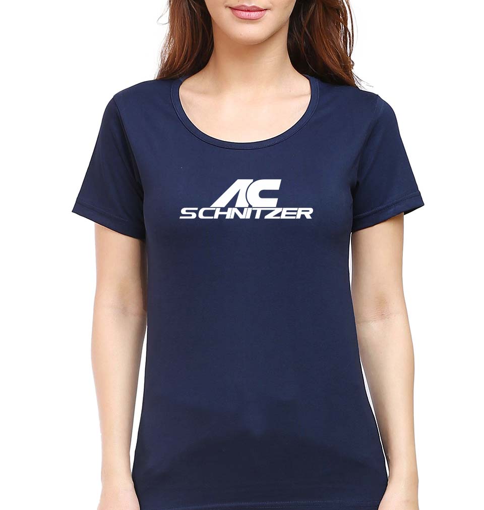 AC Schnitzer T-Shirt for Women-Navy Blue-Ektarfa.online
