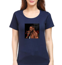 Load image into Gallery viewer, jon jones UFC T-Shirt for Women-Navy Blue-Ektarfa.online
