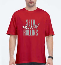 Load image into Gallery viewer, Seth Rollins Oversized T-Shirt for Men-Red-Ektarfa.online
