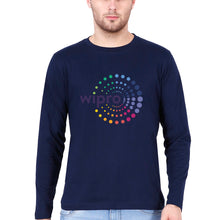 Load image into Gallery viewer, Wipro Full Sleeves T-Shirt for Men-Navy Blue-Ektarfa.online
