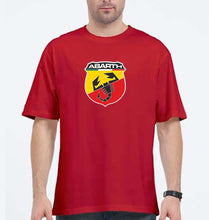 Load image into Gallery viewer, Abarth Oversized T-Shirt for Men-Red-Ektarfa.online
