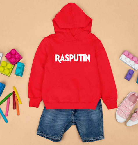 Rasputin Kids Hoodie for Boy/Girl-Red-Ektarfa.online