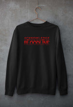 Load image into Gallery viewer, acknowledge the bloodline Unisex Sweatshirt for Men/Women-Black-Ektarfa.online
