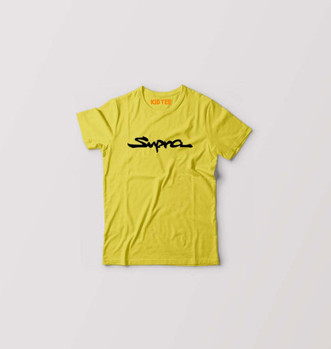 Supra Kids T-Shirt for Boy/Girl-Yellow-Ektarfa.online