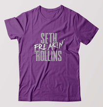 Load image into Gallery viewer, Seth Rollins T-Shirt for Men-Purple-Ektarfa.online
