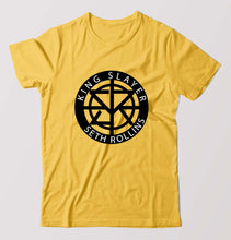 Load image into Gallery viewer, Seth Rollins T-Shirt for Men-Golden Yellow-Ektarfa.online
