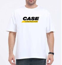 Load image into Gallery viewer, case construction Oversized T-Shirt for Men-White-Ektarfa.online
