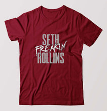 Load image into Gallery viewer, Seth Rollins T-Shirt for Men-Maroon-Ektarfa.online

