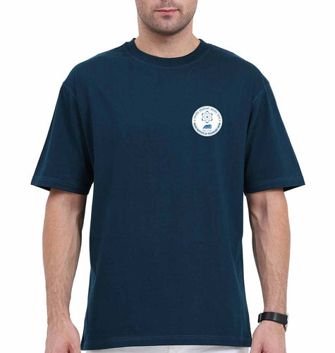 IIT Patna Oversized T-Shirt for Men-Petrol Blue-Ektarfa.online
