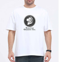Load image into Gallery viewer, Stratton Oakmont Oversized T-Shirt for Men-White-Ektarfa.online
