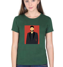 Load image into Gallery viewer, kr$na T-Shirt for Women-Dark Green-Ektarfa.online
