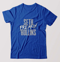 Load image into Gallery viewer, Seth Rollins T-Shirt for Men-Royal Blue-Ektarfa.online
