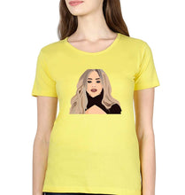 Load image into Gallery viewer, sabrina carpenter T-Shirt for Women-Yellow-Ektarfa.online
