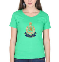 Load image into Gallery viewer, SSB T-Shirt for Women-flag green-Ektarfa.online
