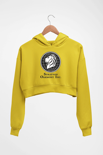 Stratton Oakmont Crop HOODIE FOR WOMEN-Mustard Yellow-Ektarfa.online