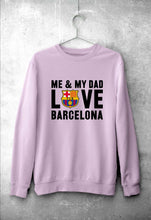 Load image into Gallery viewer, Love Barcelona Unisex Sweatshirt for Men/Women-Light Pink-Ektarfa.online
