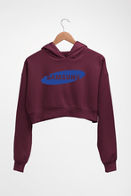 Load image into Gallery viewer, Samsung Crop HOODIE FOR WOMEN-Maroon-Ektarfa.online
