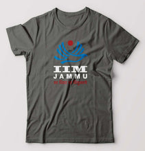 Load image into Gallery viewer, IIM Jammu T-Shirt for Men-Charcoal-Ektarfa.online
