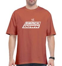 Load image into Gallery viewer, smackdown Oversized T-Shirt for Men-Coral-Ektarfa.online
