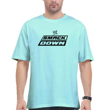 Load image into Gallery viewer, smackdown Oversized T-Shirt for Men-Mint-Ektarfa.online

