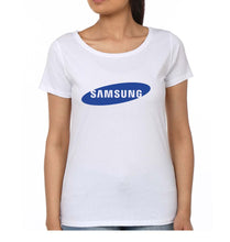 Load image into Gallery viewer, Samsung T-Shirt for Women-White-Ektarfa.online
