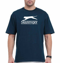 Load image into Gallery viewer, Slazenger Oversized T-Shirt for Men-Petrol Blue-Ektarfa.online
