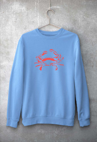 crab Sweatshirt for Men/Women-Baby Blue-Ektarfa.online