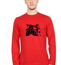 Load image into Gallery viewer, jack sparrow Full Sleeves T-Shirt for Men-Red-Ektarfa.online
