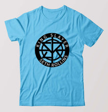 Load image into Gallery viewer, Seth Rollins T-Shirt for Men-Light Blue-Ektarfa.online
