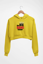 Load image into Gallery viewer, The Big Bang Theory Crop HOODIE FOR WOMEN-Mustard Yellow-Ektarfa.online
