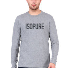Load image into Gallery viewer, isopure Full Sleeves T-Shirt for Men-Grey Melange-Ektarfa.online
