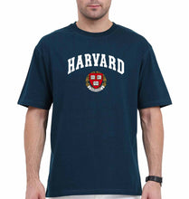 Load image into Gallery viewer, Harvard Oversized T-Shirt for Men-Petrol Blue-Ektarfa.online
