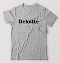 Load image into Gallery viewer, Deloitte T-Shirt for Men-Grey Melange-Ektarfa.online

