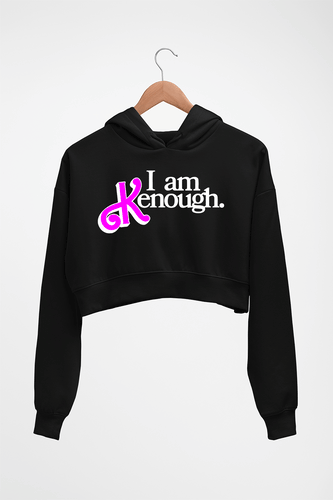 kenough Crop HOODIE FOR WOMEN-Black-Ektarfa.online