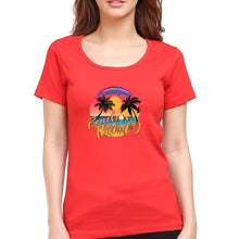 Load image into Gallery viewer, beach therapy T-Shirt for Women-Red-Ektarfa.online
