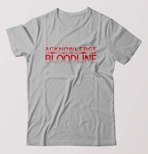 Load image into Gallery viewer, acknowledge the bloodline T-Shirt for Men-Grey Melange-Ektarfa.online
