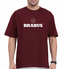Load image into Gallery viewer, Brabus Oversized T-Shirt for Men-Maroon-Ektarfa.online
