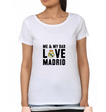 Load image into Gallery viewer, Love Real Madrid T-Shirt for Women-White-Ektarfa.online
