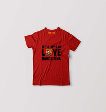 Load image into Gallery viewer, Love Barcelona Kids T-Shirt for Boy/Girl-Red-Ektarfa.online
