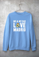 Load image into Gallery viewer, Love Real Madrid Unisex Sweatshirt for Men/Women-Baby Blue-Ektarfa.online
