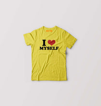 Load image into Gallery viewer, I LOVE MYSELF T-Shirt for Boy/Girl-Yellow-Ektarfa.online
