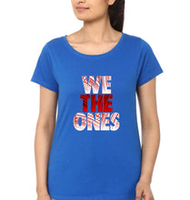 Load image into Gallery viewer, the bloodline we the ones T-Shirt for Women-Royal Blue-Ektarfa.online
