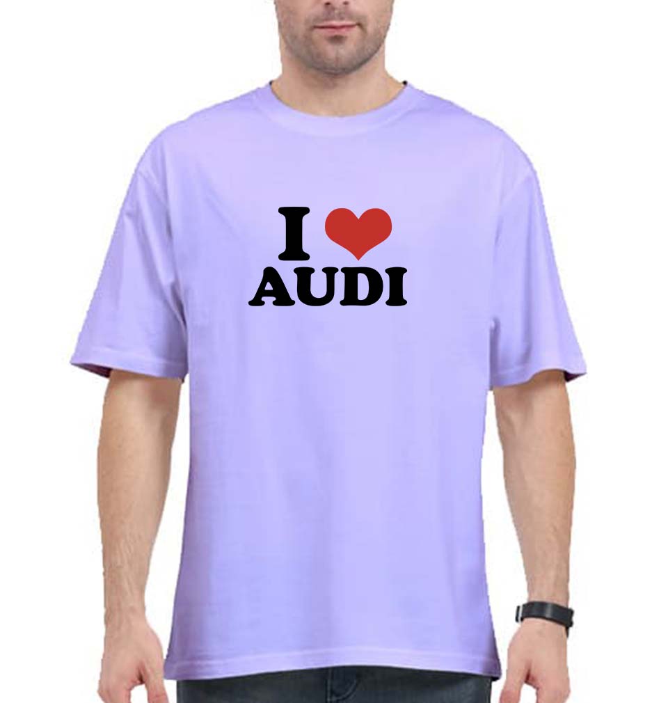 I LOVE AUDI Oversized T-Shirt for Men