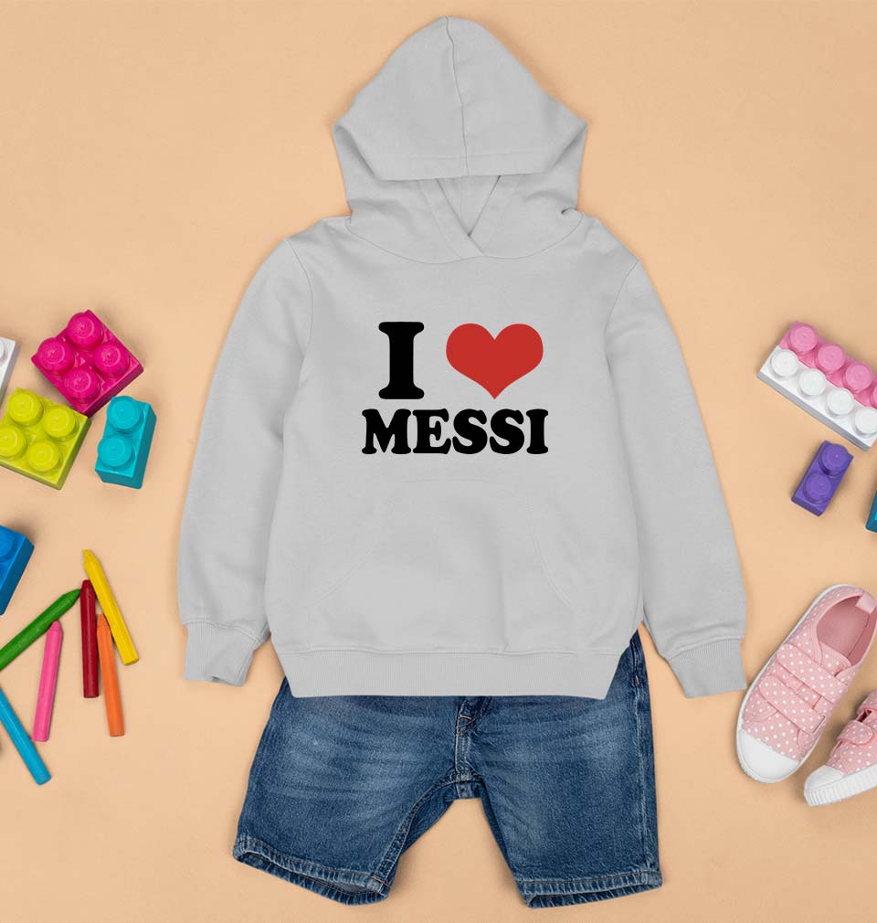 I LOVE MESSI Hoodie for Boy/Girl