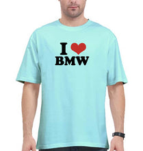 Load image into Gallery viewer, I LOVE BMW Oversized T-Shirt for Men

