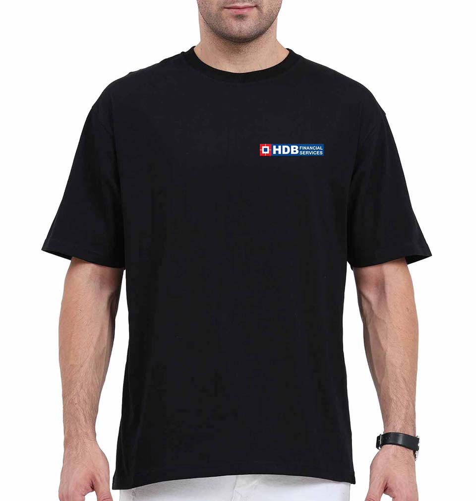 HDB Finncial Services Oversized T-Shirt for Men
