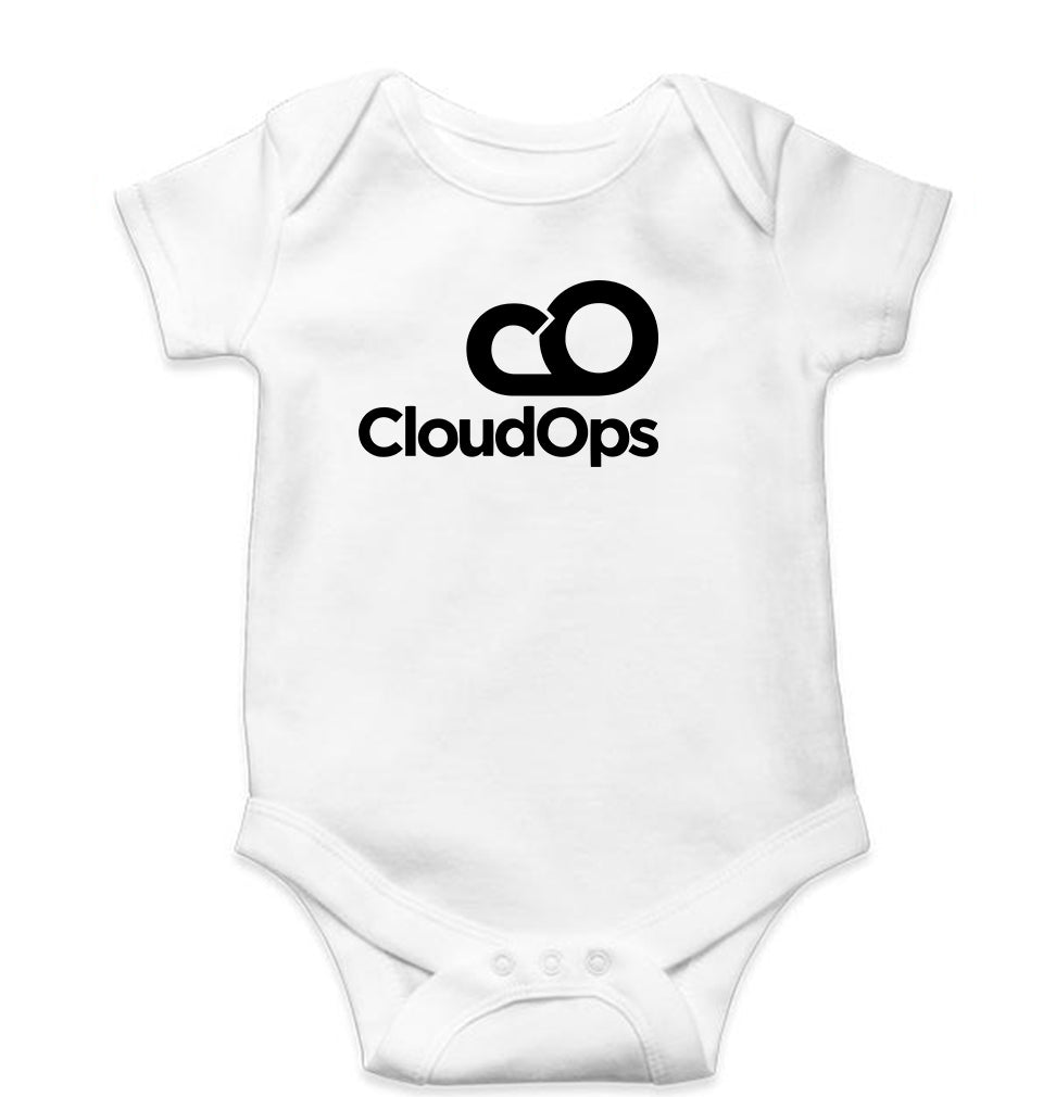 CloudOps Romper For Baby Boy/Girl-White-Ektarfa.online