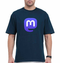 Load image into Gallery viewer, Mastodon Oversized T-Shirt for Men-Petrol Blue-Ektarfa.online

