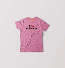 Load image into Gallery viewer, I LOVE BUGATTI T-Shirt for Boy/Girl-Pink-Ektarfa.online
