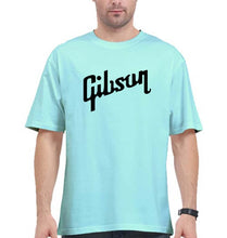 Load image into Gallery viewer, gibson Oversized T-Shirt for Men-Mint-Ektarfa.online
